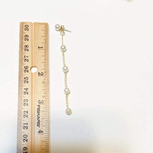 Anthro pearl earrings #454  - Picture 4 of 9